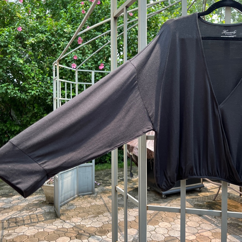 NWT Victoria's Secret Modal Bubble Hem Crop Top - Size XXL - Picture 6 of 9